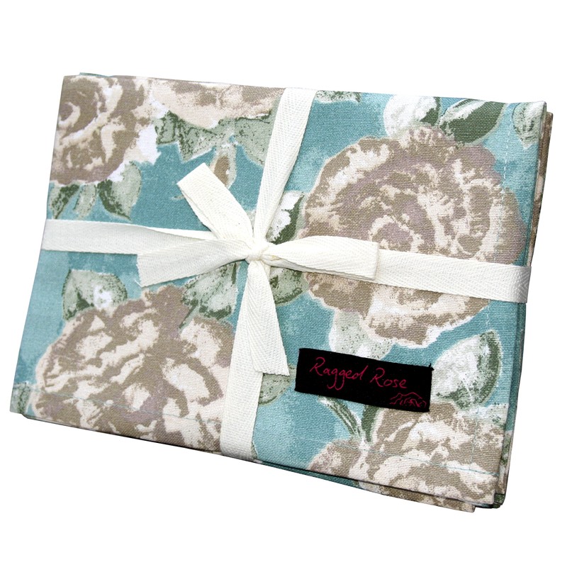 Ragged Rose Tea Towels for Kitchen - 50 cm x