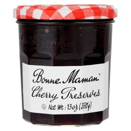 Bonne Maman Preserve, Cherry, 13 Ounce (Pack of 4)