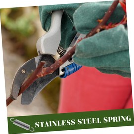 Milisten 10pcs Fistkars Tree Trimer Spring Pruning Shear Parts Replaceable Springs for Pruners Garden Clippers Spring Stainless Steel