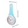 Waterproof Hanging Bathroom Kitchen Clock, Home Decoration, World Time, for
