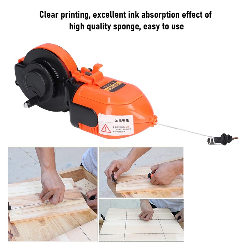 Jadeshay Automatic Ink Line Marker, 15m Wire Ultra Clear Marking