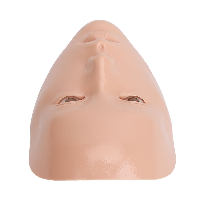 5D Cosmetic Practice Face Set Silicone Reusable Makeup Mannequin Face