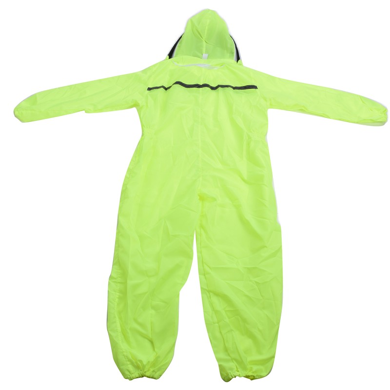 Beekeeping Suit Fluorescent Green One Piece Zipper Design Breathable Beekeeper