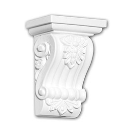 PROFHOME 119012 Shelf Unit Ionic Style White