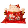 Lucky Cat Coin Bank 4.5in Exquisite Cute Bring Luck Good