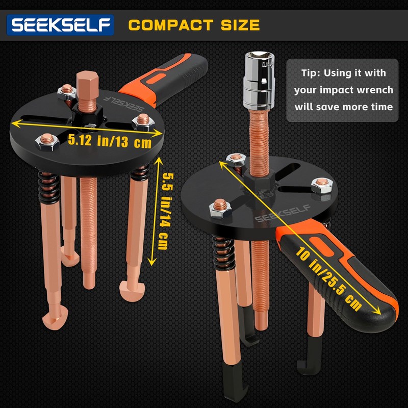 55-in-1 Bearing Puller Kit, Blind Hole Bearing Puller Set, Inner
