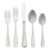 Oneida Silverware Set For 8, Flight 45-Piece Everyday Flatware Set