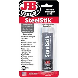 J-B Weld 8267 SteelStik Steel Reinforced Epoxy Putty Stick - 2 oz.