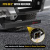 Nilight Hitch Step with 2" Hitch Receiver Rear Bumper Guard