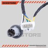 OCESTORE 2pcs 92450-3Q000 Taillight Wiring Harness Rear Lamp Socket Wire