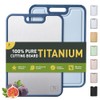 2 in 1 Pure Titanium Cutting Boards for Kitchen Chopping