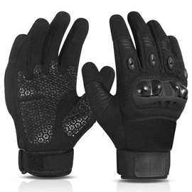 WESTWOOD FOX Guantes de Moto para Hombre Mujer, Guantes de Moto de Dedo Entero, Transpirables, con Pantalla tctil, para Ciclismo de Carretera, ATV,...