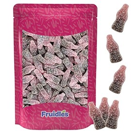 Fruidles Sour Chewy Cola Bottles Great for Birthdays, Parties, Events, and So Much More Sold by the Pound (1 Pound, Sour Cherry Cola Bottles)