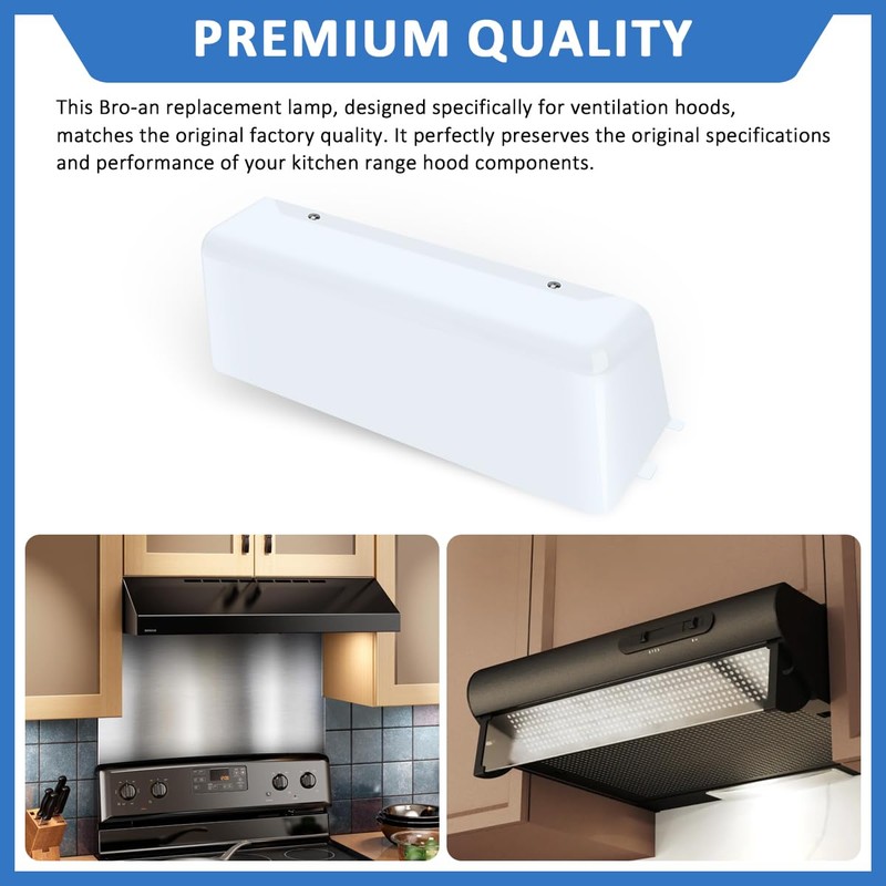 SNTK7504000 Range Hood Light Cover for Bro-an qt20000 & Ken-more