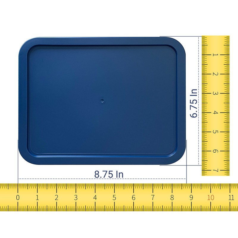 Replacement Lid for Pyrex Plastic Blue Cover 6 Cup Bowl