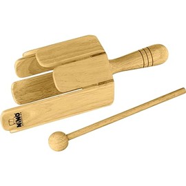 Wood Ball Stirring Drum with Eight Different Pitches for Classroom Music, Includes Mallet