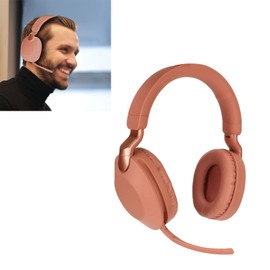 EIMSOAH Gaming Headset, Foldable Type C Interface 5.1 Wired Dual Mode Stereo Headset with Microphone, Gaming Headphones, for PC, Laptop (Red)