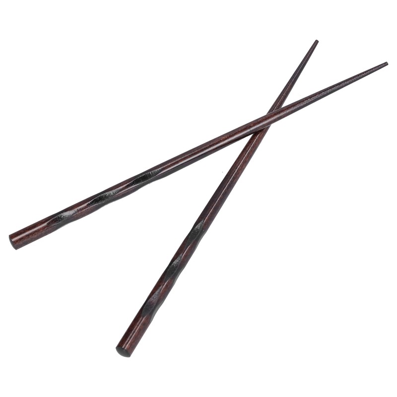 5Pairs Chopsticks Simple Reusable Wooden Pointed Chopsticks Natural Environmentally Friendly