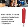 Rotary Tattoo Pen Professional Salon Alloy Ergonomic Liner Shader RCA