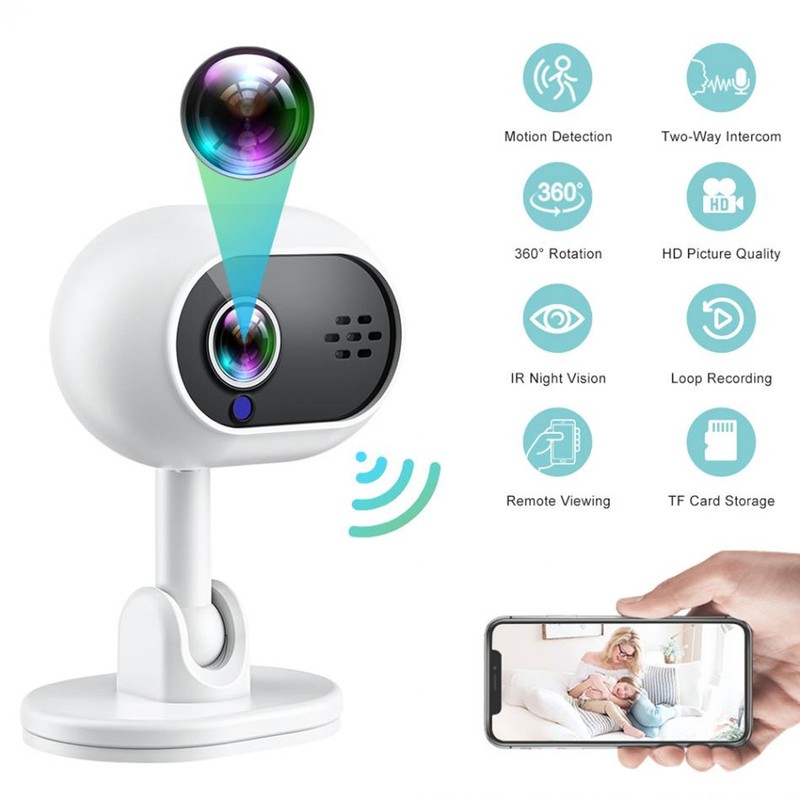 Baby Monitoring Camera Wireless WiFi 1080P High Definition Remote Control