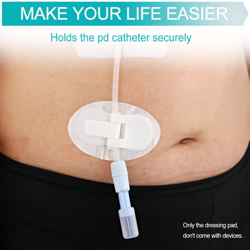 Feeding Tube Cover Catheter Fixiation J Peg Tubing Pads Supplies,