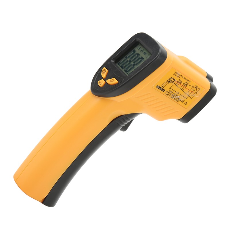Digital Infrared Thermometer Non Contact 12:1 Handheld Temperature Measuring Gun