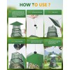 KTQUICK Bird Feeder for Birds, Bird Feeder, Bird Feeder for