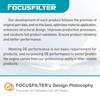 FOCUSFILTER OEM Grade Fuel Water Separator Filter, Replaces Fleetguard FS20313,