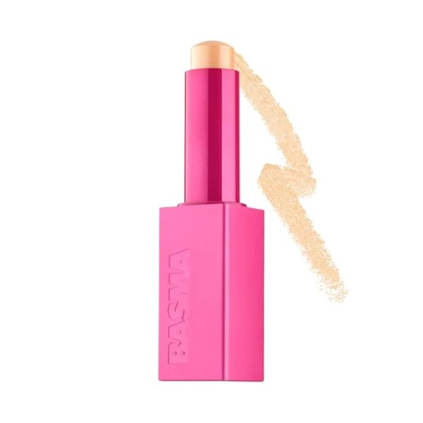 BASMA BEAUTY The Foundation Stick, Long-Lasting Formula with Aloe Vera,