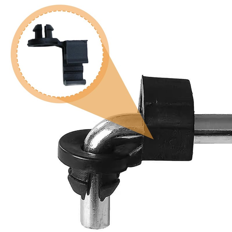 Gurtt 2PCS Hood Bonnet Rod Stay Clip, 09209M09L02 Pivot Linkage