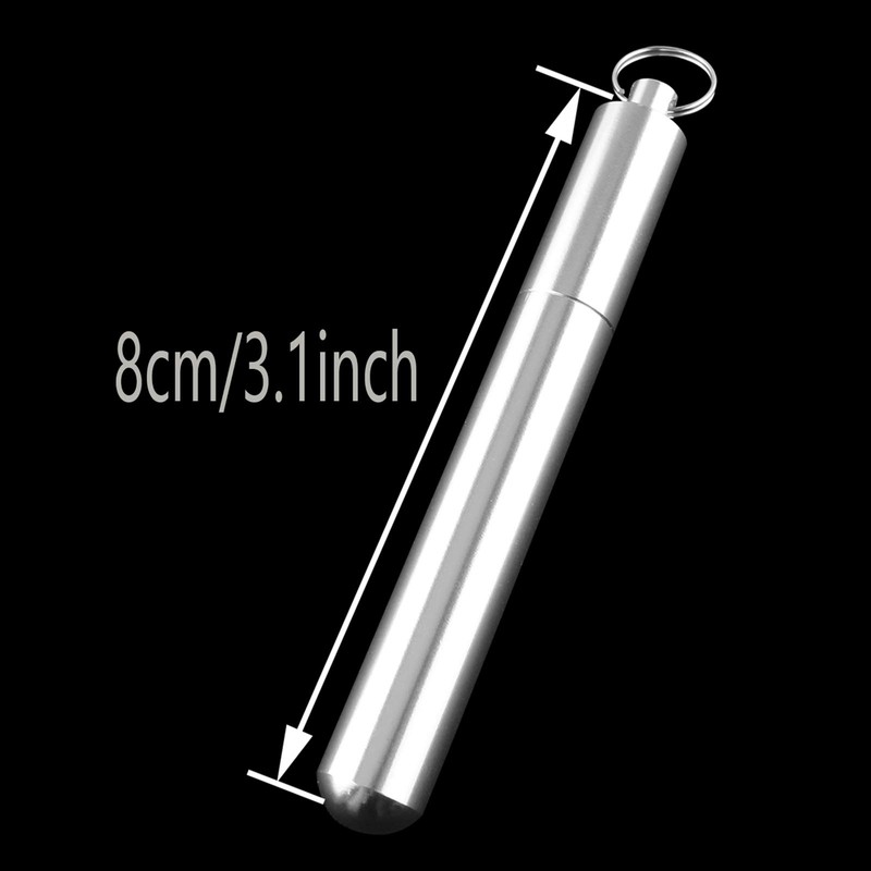 AXLIZER Portable Toothpick Holder Metal Toothpicks Portable Toothpick Case for