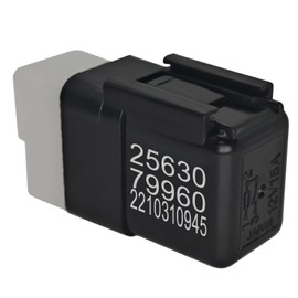 HR159T Horn Relay - 25630-79960 12VDC 15A 3-Pin Relay Compatible for Nissan 200SX 240SX 300ZX 350Z 370Z (1989-1998 Models)
