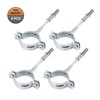 Specialist Pipe Bracket (Pack of 4) Metal Pipe Brackets Clamps