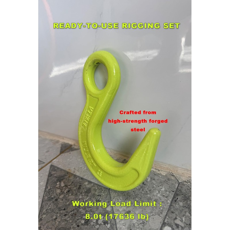 YANBORUI Heavy Duty Weight Large Opening Lifting hooks2 Pack 17636