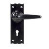 From the Anvil Black Oak Lever Lock Set