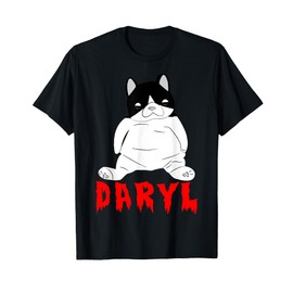 Daryl Plush Cat T Shirt Men Women Girls Kids T-Shirt