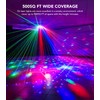KeoBin DJ Lights for Parties, Pro 6 in 1 DMX