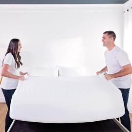 DreamFit Degree 2 Fine Combed Cotton Twin XL Sheet Set, Ivory