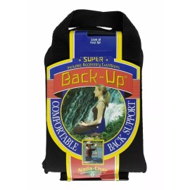 Back Up Nada Chair Back-Up Portable Lower Back Strain Support  w/ Accessory CushShins