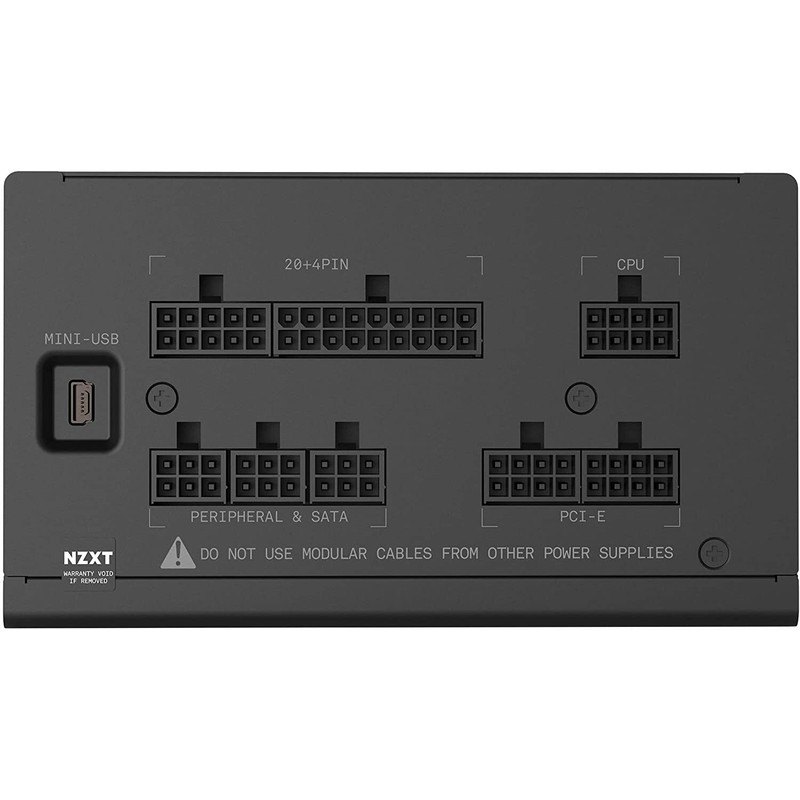 NZXT E650 650-Watt ATX Power Supply PSU Fully Modular 80