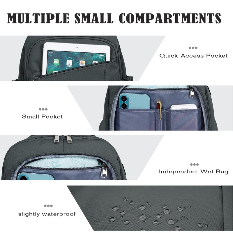 Hand Luggage Backpack 40 x 20 x 25 for Ryanair