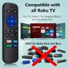 mywebstart 2pack Remote Control Replacement for All Roku TV,TCL/Hisense
