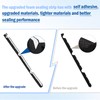 Sthovd 12 Inch Outside Classic Rib Profile Foam Closure Strips
