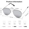 SOJOS Classic Aviator Sunglasses for Women Men Metal Frame Spring
