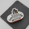 LT Easiyl 2pcs 2Pin 12V Front Wing Side Indicator Repeater