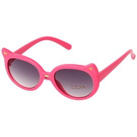 Sheri Mimi 523293031 Sunglasses Kids Sunglasses with Case CAT Ears Neon UV400 Neon Pink One Size, neon pink