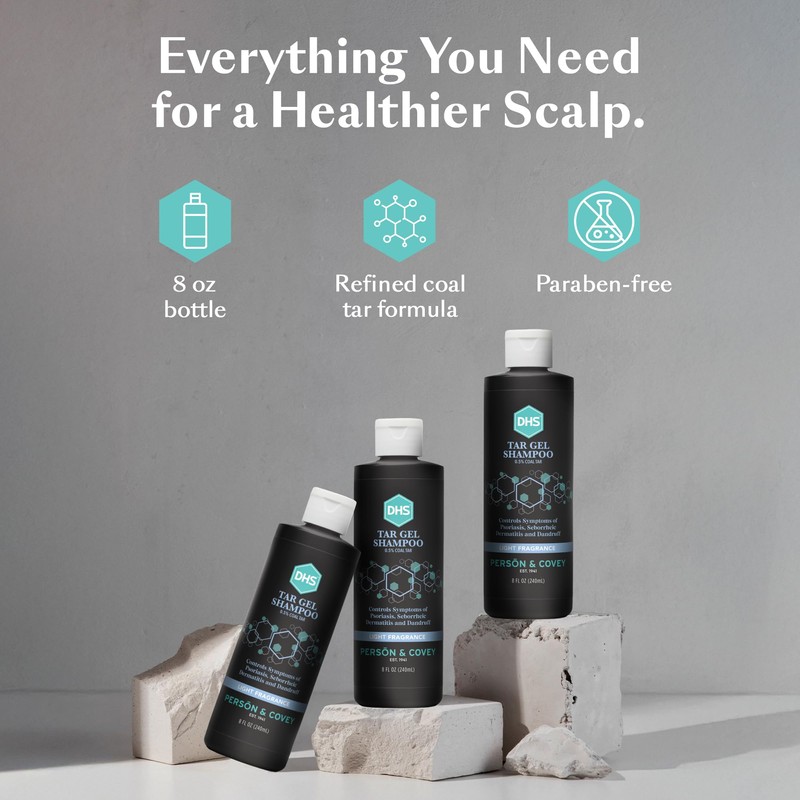 DHS Person & Covey T Gel Shampoo - Anti Dandruff,