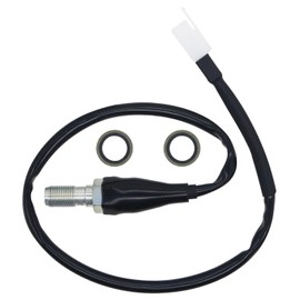 Amavoler Hydraulic Brake Pressure Switch Brake Light Switch Banjo Bolt Fit for Motorcycle Scooter Dirt Pit Bike ATV. (Straight M10×1.25mm)