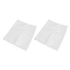 2PCS Filter Sleeve 6in White Elastic Polyester Prefilter Cover for