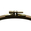 Nurge Premium Beech Wood Gold Clasp Embroidery Hoop 8mm (220mm